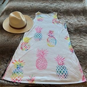 Promesa - Colorful Pineapple Dress or Swimsuit Cover